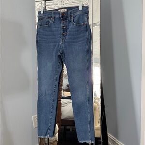 Madewell Indigo Button-Fly Denim